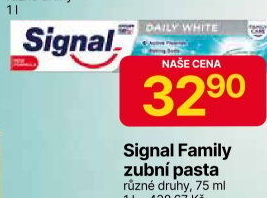 Pasty na zuby Family Signal