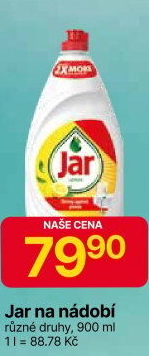 Prostředek na nádobí Jar