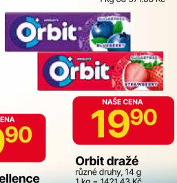 Žvýkačky Orbit