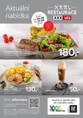 akční leták XXXLutz 4.8.2025-17.8.2025