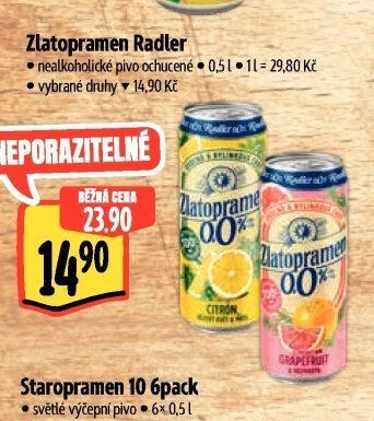 Zlatopramen Radler