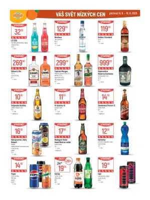 akční leták Globus 6.8.2025-12.8.2025