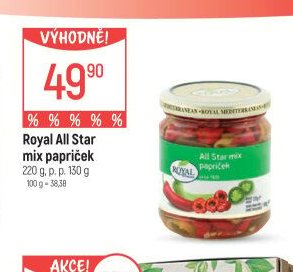 Royal All Star mix papriček