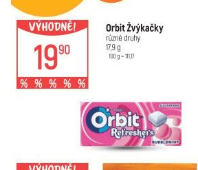 Orbit Žvýkačky