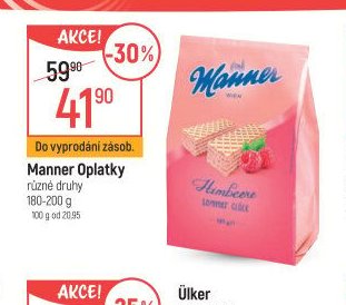 Manner Oplatky