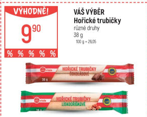 Hořické trubičky Váš Výběr