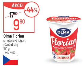 Jogurt smetanový Florian Olma