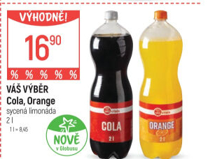 Limonáda Cola Váš Výběr