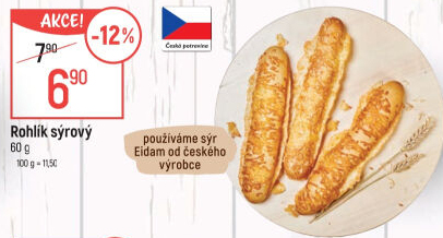 Rohlík se sýrem
