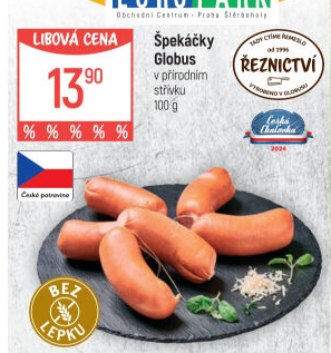 Špekáčky Globus