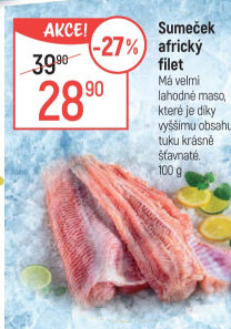 Sumeček africký filety