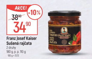 Sušená rajčata v oleji Exclusive Franz Josef Kaiser