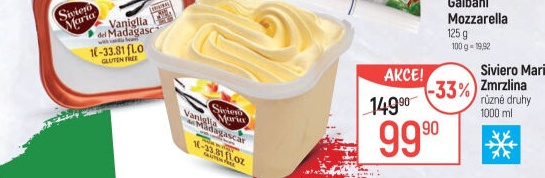 Zmrzlina italská Siviero Maria