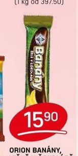 ORION BANÁNY, VIŠNĚ V ČOKOLÁDĚ 42 - 45 g