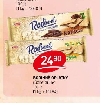 RODINNÉ OPLATKY