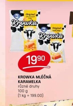 KROWKA MLÉČNÁ KARAMELKA