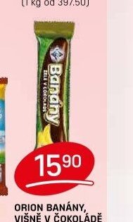 ORION BANÁNY, VIŠNĚ V ČOKOLÁDĚ