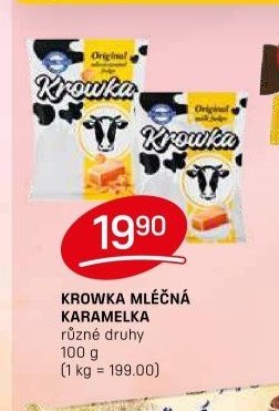 KROWKA MLÉČNÁ KARAMELKA 100 g