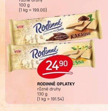 RODINNÉ OPLATKY 130 g