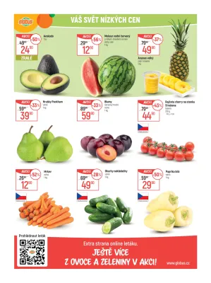 akční leták Globus 6.8.2025-12.8.2025