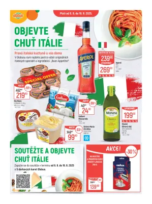 akční leták Globus 6.8.2025-12.8.2025