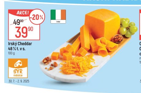 Irský Cheddar