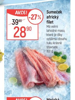 Sumeček africký filet