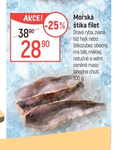 Mořská štika filet