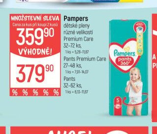 Pampers dětské pleny