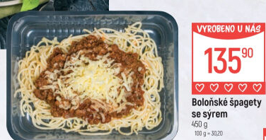 Boloňské špagety Globus