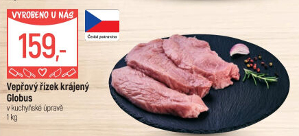 Řízky vepřové Globus