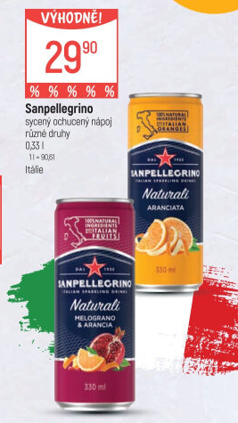 Šťáva Sanpellegrino Aranciata San Pellegrino