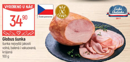 Šunka nejvyšší jakosti Globus