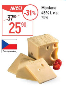 Sýr Montana 45%