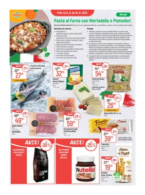 akční leták Globus 6.8.2025-12.8.2025