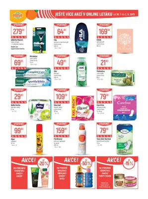 akční leták Globus 6.8.2025-12.8.2025