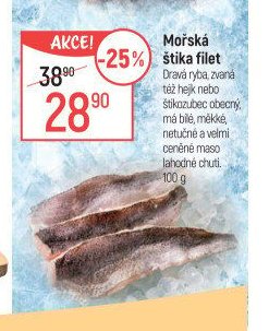 Mořská štika filet