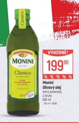 Monini olivový olej