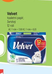 Velvet toaletní papír