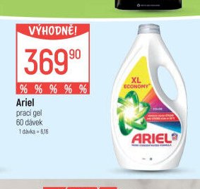 Ariel prací gel