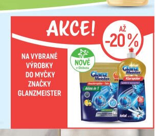 Glanzmeister prostředky do myčky