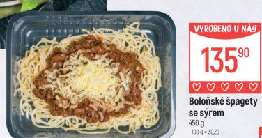 Boloňské špagety Globus