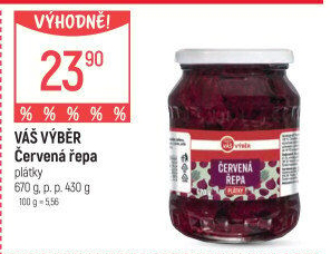Červená řepa Váš Výběr