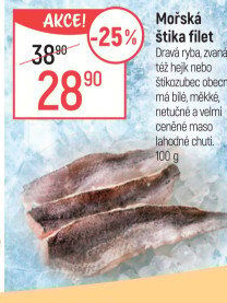 Mořská štika filety