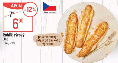 Rohlík se sýrem