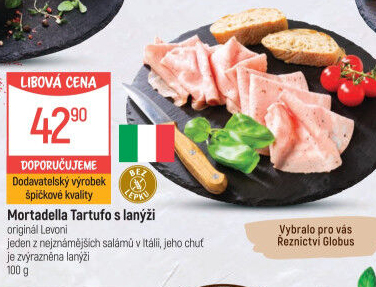 Salám Mortadella Tartufo s lanýži