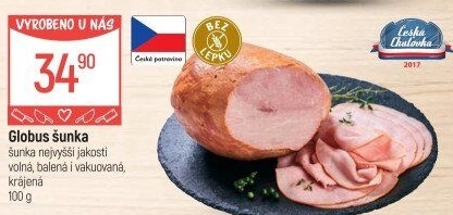 Šunka nejvyšší jakosti Globus