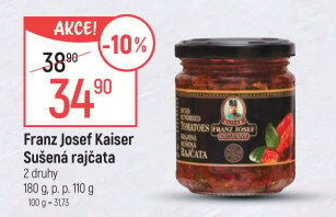 Sušená rajčata v oleji Exclusive Franz Josef Kaiser