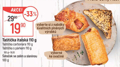 Taštička se slanou náplní