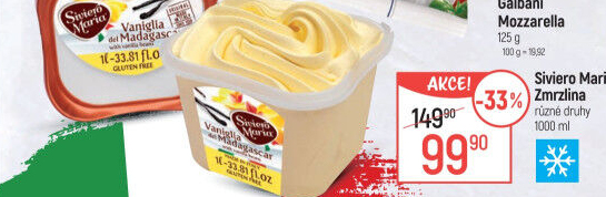 Zmrzlina italská Siviero Maria